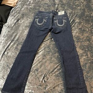 True Religion Women's Boot Cut Jeans - Dark Blue